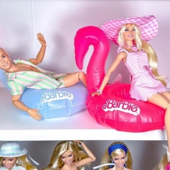 Barbie Dining Exclusive Amc Barbie Movie Cup Floaties Set Poshmark